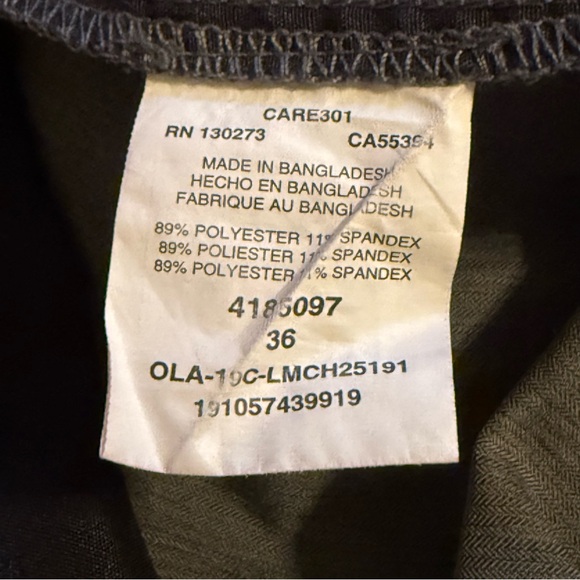 Men's Lee Performance Series Tri-Flex Gray Shorts, Size 36. - Picture 13 of 14